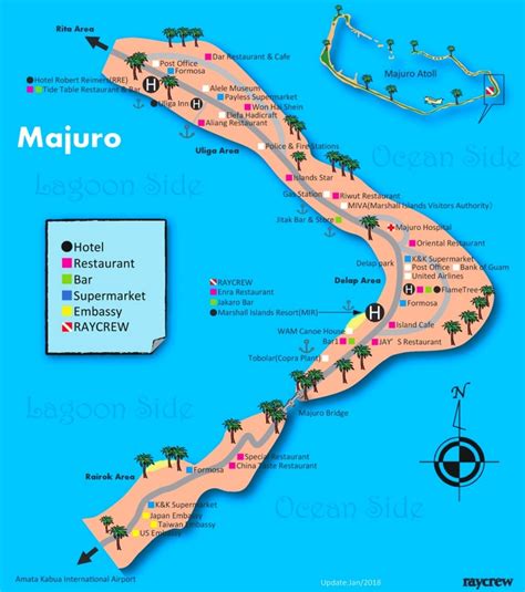 majuro island map.